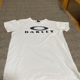 OAKLEY白Tシャツ、Lサイズ(Tシャツ/カットソー(半袖/袖なし))