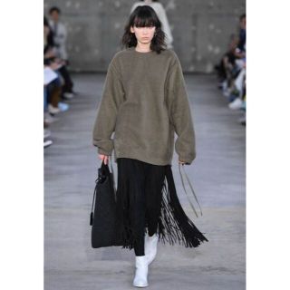 ハイク(HYKE)の専用HYKE FRINGED SKIRT エコスエード ロング フリンジスカート(その他)