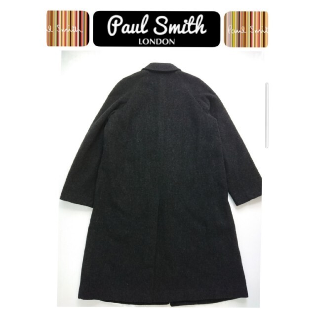 セール！美品！paul smithのウールステンカラーコート新作美品