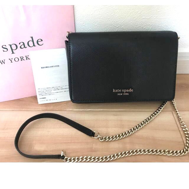 美品＊ケイトスペード kate spade チェーンウォレット