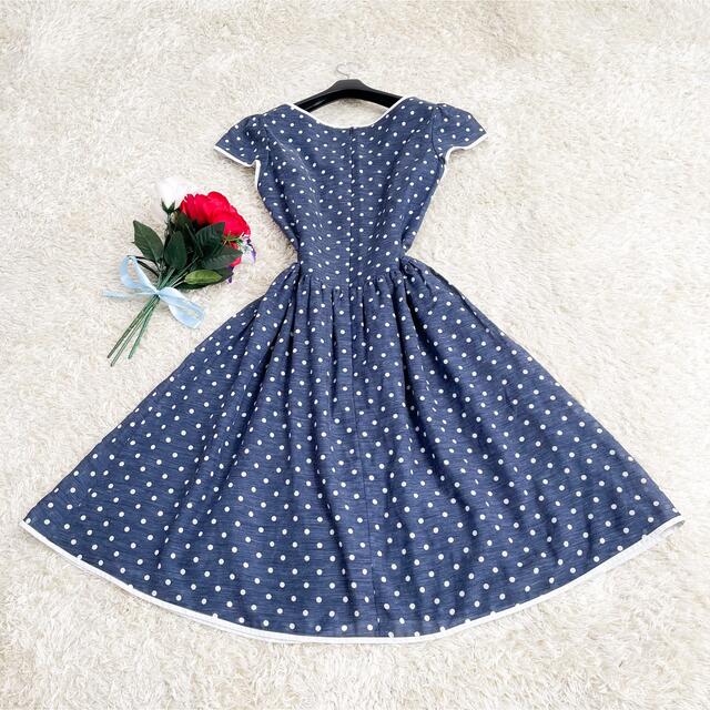 ために M'S ドット柄 リボンベルト ネイビー Mの通販 by momo's shop