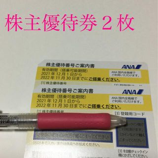 エーエヌエー(ゼンニッポンクウユ)(ANA(全日本空輸))のANA 株主優待券(その他)