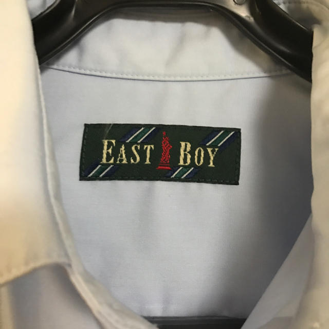 EASTBOY(イーストボーイ)のEAST BOY ワイシャツ ブルー 送料無料！ レディースのトップス(シャツ/ブラウス(長袖/七分))の商品写真