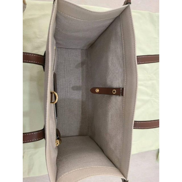 ために BURBERRY - BURBERRY ツートン キャンバス&レザー スモール