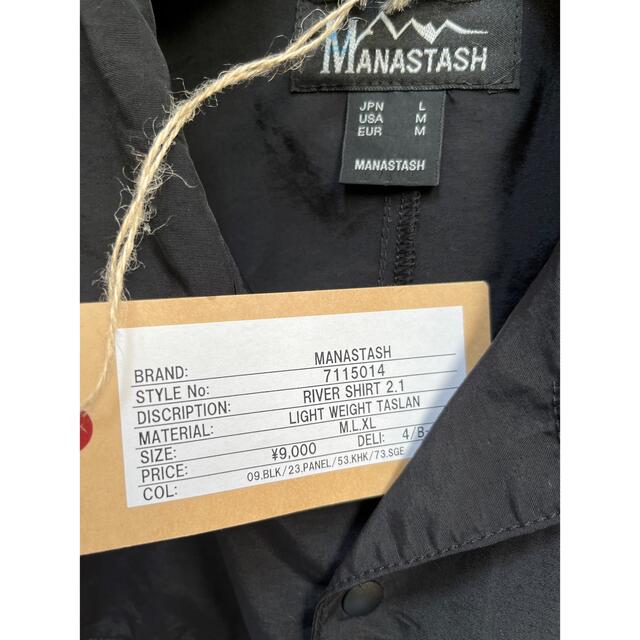 THE NORTH FACE(ザノースフェイス)のMANASTASH/マナスタッシュ　RIVER SHIRT リバーシャツ メンズのトップス(Tシャツ/カットソー(半袖/袖なし))の商品写真