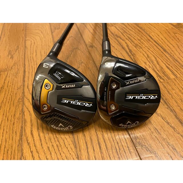 Callaway Golf - 【超美品】キャロウェイ ROGUE ST MAX(#3W