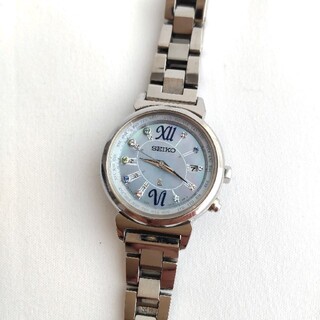 セイコー(SEIKO)の2500本限定サマーモデル 稼動品 ルキア LUKIA ブルーシェル文字盤(腕時計)