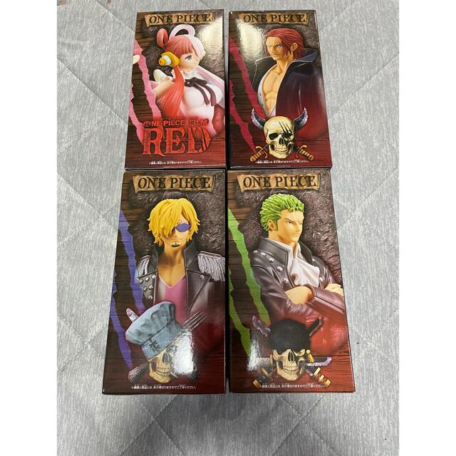 ONE PIECE FILM RED DXF フィギュア　4種セット 1