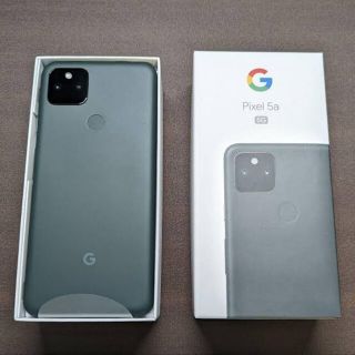 グーグルピクセル(Google Pixel)のGooglePixel5a 5G 新品(スマートフォン本体)