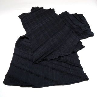 プリーツプリーズイッセイミヤケ(PLEATS PLEASE ISSEY MIYAKE)のイッセイミヤケ セットアップ ★ 黒 ★ プリーツプリーズ(セット/コーデ)