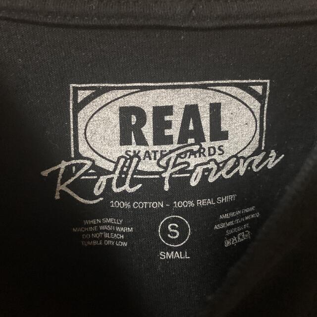 希少　REAL skateboard Tシャツ　90s