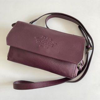 ダコタ(Dakota)の【 美品 】Dakota ダコタ アミューズ お財布ショルダー バッグ パープル(ショルダーバッグ)