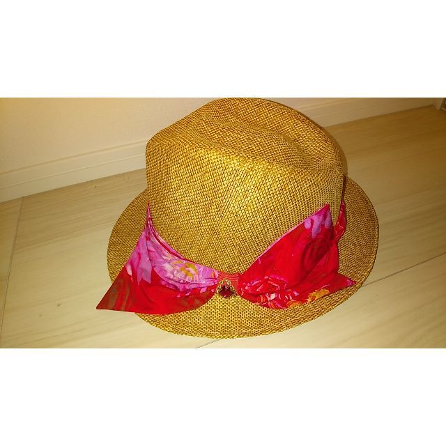 ANNA SUI(アナスイ)のニナデジ　ANNA SUI　麦わら帽子 レディースの帽子(麦わら帽子/ストローハット)の商品写真