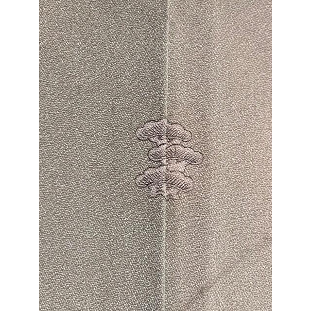 水着/浴衣正絹　袷　訪問着　手描き椿の枝文　一つ紋