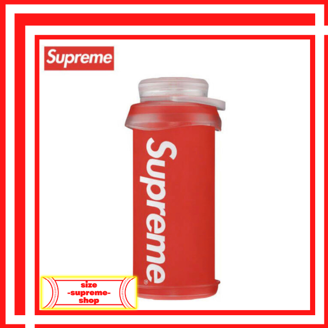 supreme HydraPak Stash™ 1.0L Bottle 赤