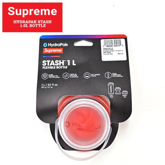 Supreme(シュプリーム)のsupreme HydraPak Stash™ 1.0L Bottle 赤 メンズのファッション小物(その他)の商品写真