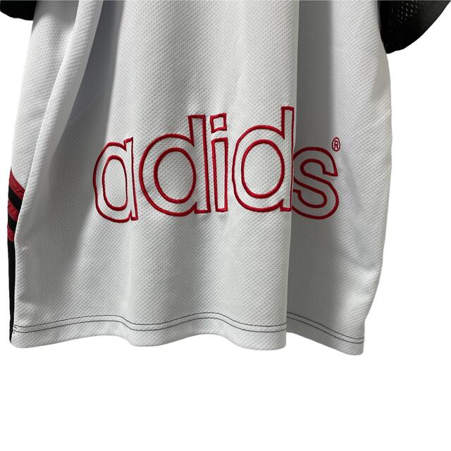 adidas(アディダス)の90's vintage adidas アディダス ゲームシャツ 雰囲気最高！ メンズのトップス(Tシャツ/カットソー(半袖/袖なし))の商品写真