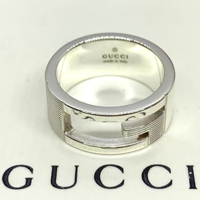 百貨店 美品 GUCCI 指輪 Gリング 11号 econet.bi