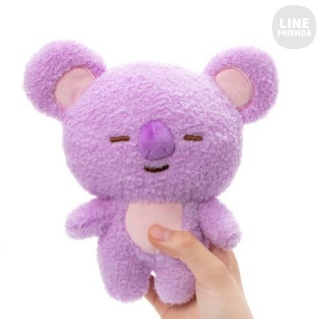 BT21 ぬいぐるみ パープル Sサイズ KOYA RM 公式 BTS エンタメ/ホビーのおもちゃ/ぬいぐるみ(キャラクターグッズ)の商品写真