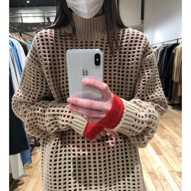 本日限定！AURALEE  WOOL FELT YARN MESH KNIT