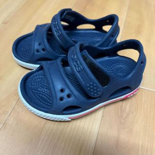 クロックス(crocs)のクロックス　サンダル　13cm(サンダル)