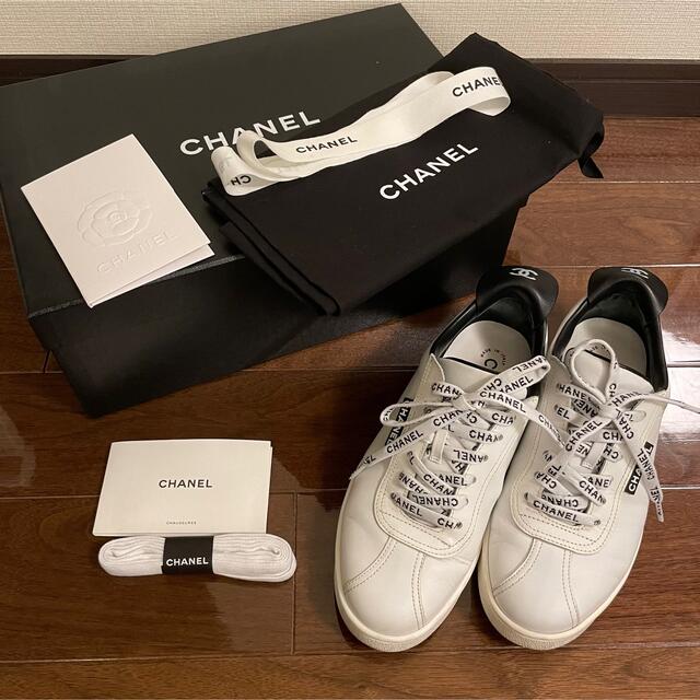 CHANEL シャネル スニーカー レディース 37 consolidatedtowing.com