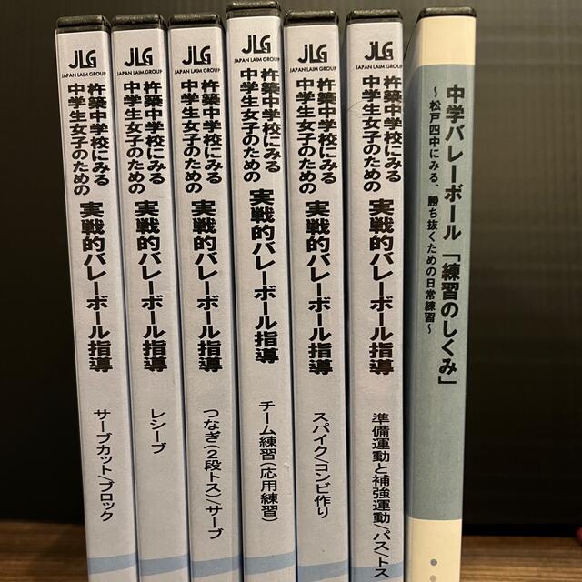 実践的バレーボール指導 DVD 7巻セット エンタメ/ホビーのDVD/ブルーレイ(スポーツ/フィットネス)の商品写真