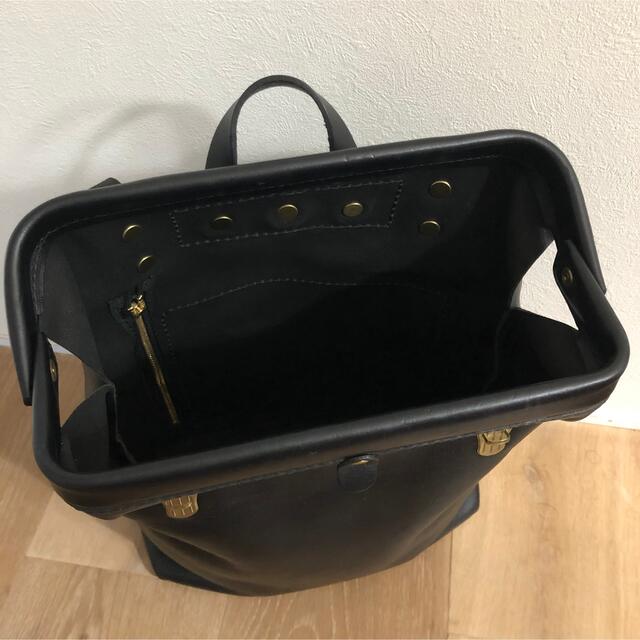HERZ(ヘルツ)のHERZ ラックスリュック　Wサイズ　ブラック メンズのバッグ(バッグパック/リュック)の商品写真
