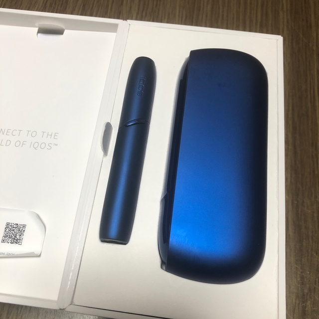 IQOS(アイコス)のiQOS3 DUO ブルー メンズのファッション小物(タバコグッズ)の商品写真