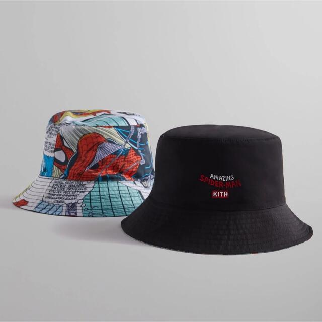 KITH スパイダーマン Spider-man リバーシブル バケットハット