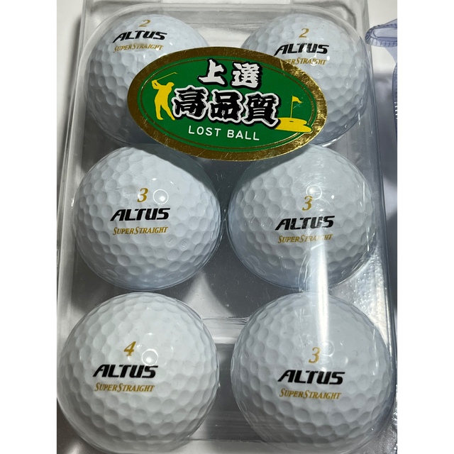 BRIDGESTONE(ブリヂストン)のALTUSとSRIXONのゴルフボール１ダース（６✖️2個入）Tアップ15本 スポーツ/アウトドアのゴルフ(その他)の商品写真