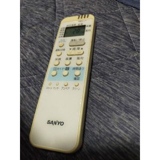 サンヨー(SANYO)のエアコンリモコン　SANYO　RCS-AX1(エアコン)