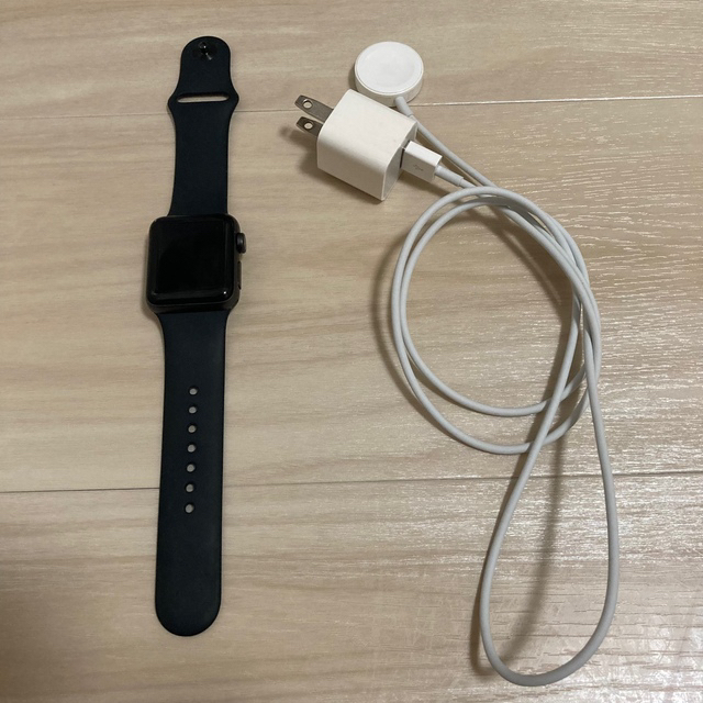 Apple Watch Series3（GPSモデル）38mm スペースグレイアップル