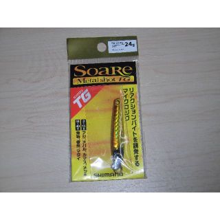 シマノ(SHIMANO)のシマノ　ソアレ メタルショットTG 24g　34T オレンジゴールド(ルアー用品)