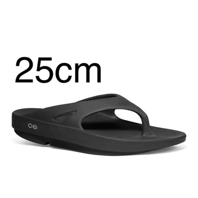 OOFOS Ooriginal 黒 25cm ブラック リカバリーサンダル | gellonautos.cl