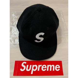 シュプリーム(Supreme)のsupreme  Sロゴ　6panel wool cap (キャップ)