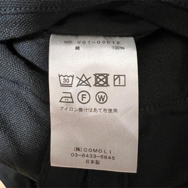 COMOLI - 22SS COMOLI コモリ ブラック 6ポケット パンツ 6p M47 3の通販 by bridgetosolace's  shop｜コモリならラクマ
