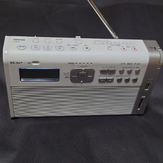 トウシバ(東芝)の東芝  SD/USB録音ラジオ  TY-RHR1  ホワイト(ラジオ)