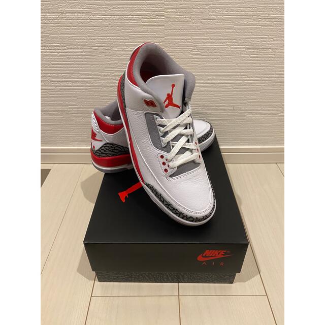 NIKE(ナイキ)のNike Air Jordan 3 OG "Fire Red"  メンズの靴/シューズ(スニーカー)の商品写真