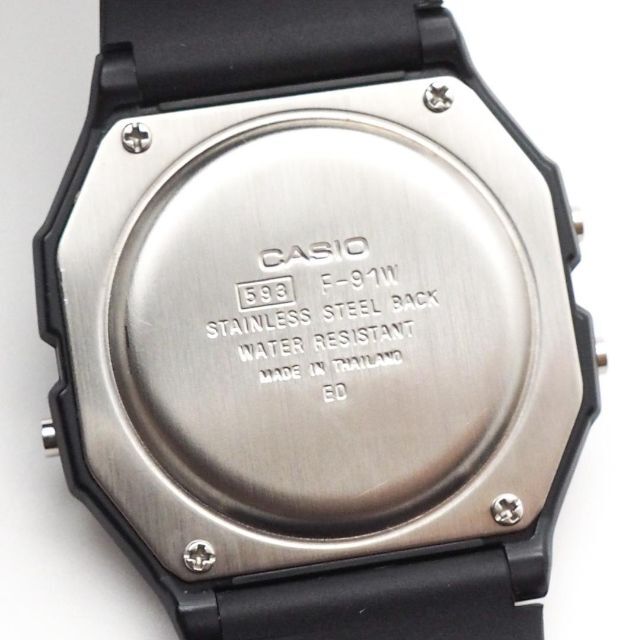 CASIO(カシオ)の《美品》CASIO  腕時計 ブラック カレンダー アラーム クロノグラフ メンズの時計(腕時計(デジタル))の商品写真