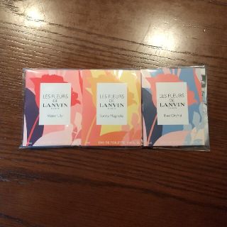 ランバン(LANVIN)の最終値引き‼️新品～未開封‼️ランバン★★香水サンプル★★３点セット(香水(女性用))