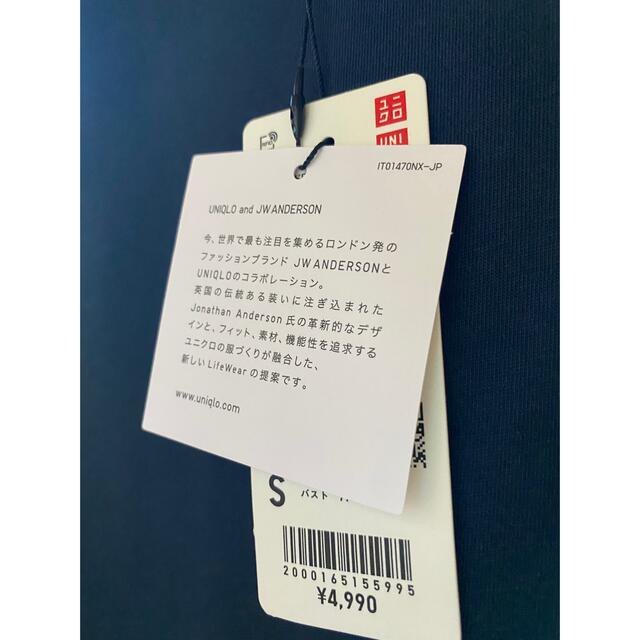 UNIQLO(ユニクロ)の新品未使用　ユニクロ　ティアードワンピース　Sサイズ　ＪWアンダーソン レディースのワンピース(ロングワンピース/マキシワンピース)の商品写真