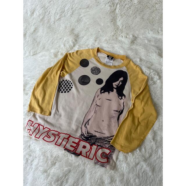 VINTAGE HYSTERICGLAMOUR ドット ガール ラグランTシャツ | www