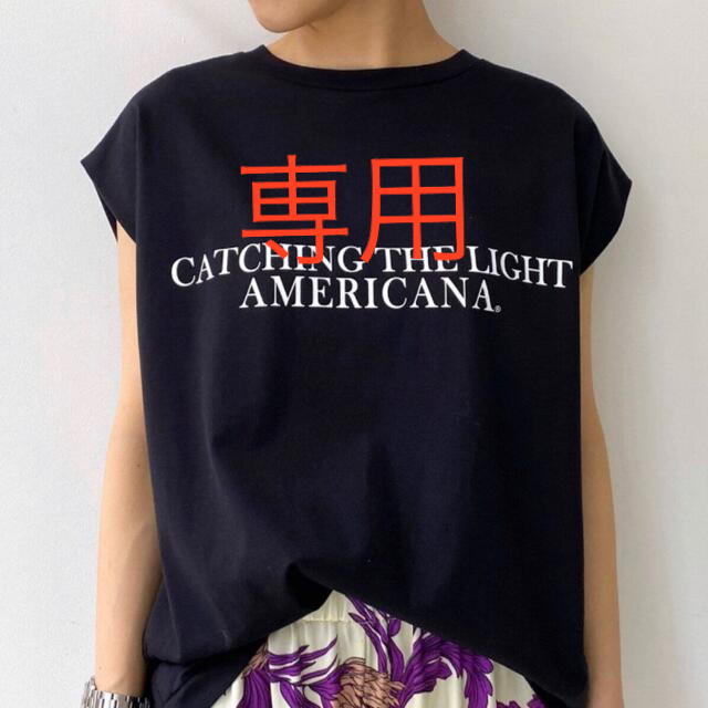 L’Appartment Americana N/S LOGO TEE