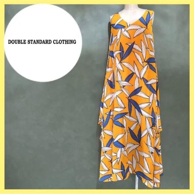 DOUBLE STANDARD CLOTHING(ダブルスタンダードクロージング)のダブスタ　ワンピース　マキシ丈 レディースのワンピース(ロングワンピース/マキシワンピース)の商品写真