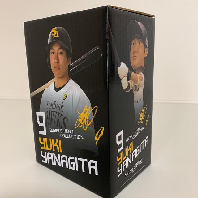 【福岡ソフトバンクホークス】柳田悠岐ボブルヘッドフィギュア スポーツ/アウトドアの野球(記念品/関連グッズ)の商品写真