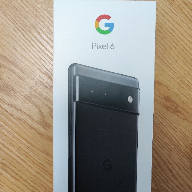 Google Pixel(グーグルピクセル)のGoogle Pixel 6 128 GB au　新品未開封未使用品　黒 スマホ/家電/カメラのスマートフォン/携帯電話(スマートフォン本体)の商品写真