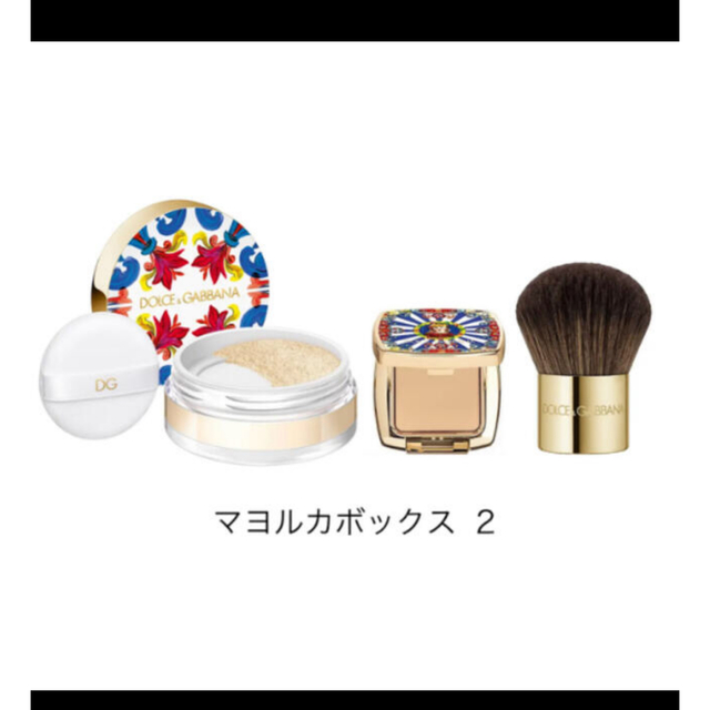 ドルチェ& ガッパーナ マヨルカボックス 1 - フェイスパウダー ドルチェ& ガッパーナ マヨルカボックス 1 - フェイスパウダー