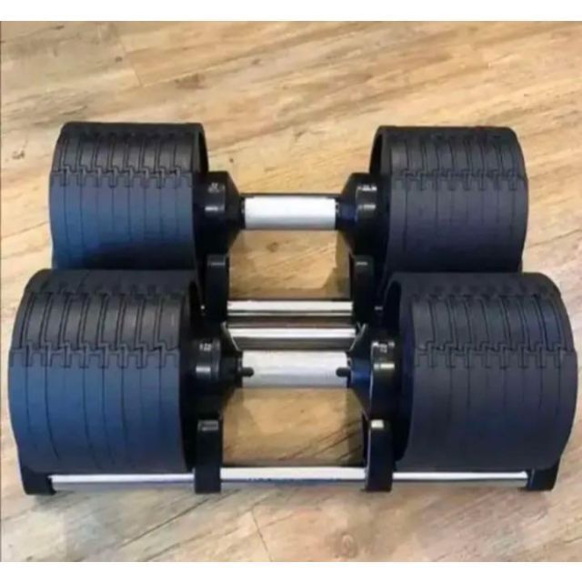 可変式ダンベル 32kg 2個セット 筋トレ器具 アジャスタブル 家トレ