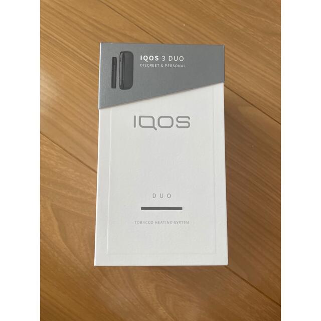 IQOS(アイコス)のアイコス3 DUO グレー　ブラック メンズのファッション小物(タバコグッズ)の商品写真